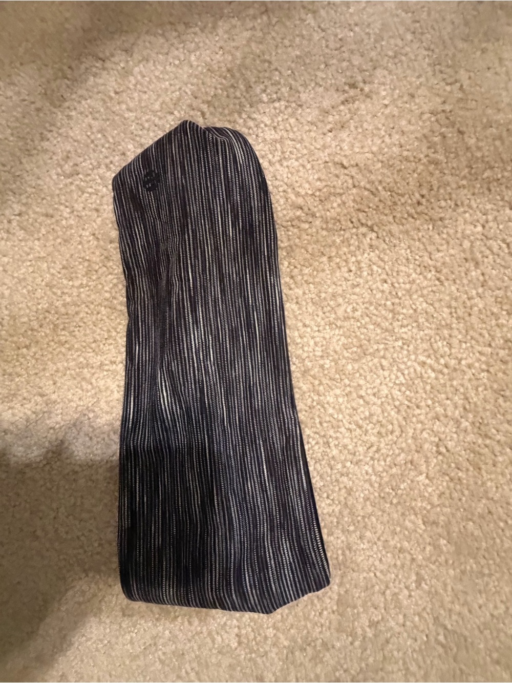 Lululemon Black & Space Dye Headband / Sweatband | One Size